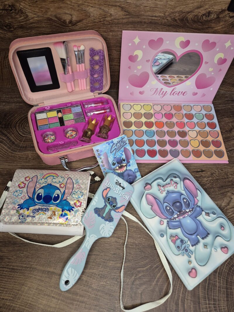 Stitch Set za Devojčice – Šminka, Nokti i Dodaci
