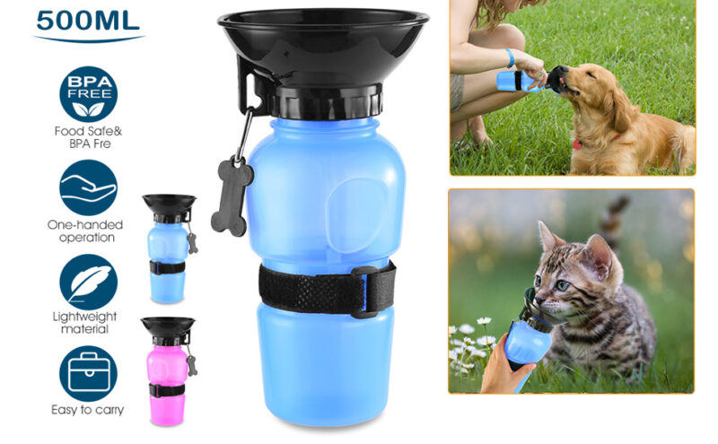 🐕🐈 Aqua Dog Flašica za Pse i Mačke – Voda Gde God Da Krenete! 🚶‍♂️💧