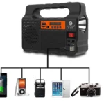 Prenosivi Solarni Sistem 🌞🔊 – Osvetljenje, Bluetooth Zvučnik i Punjač u Jednom!